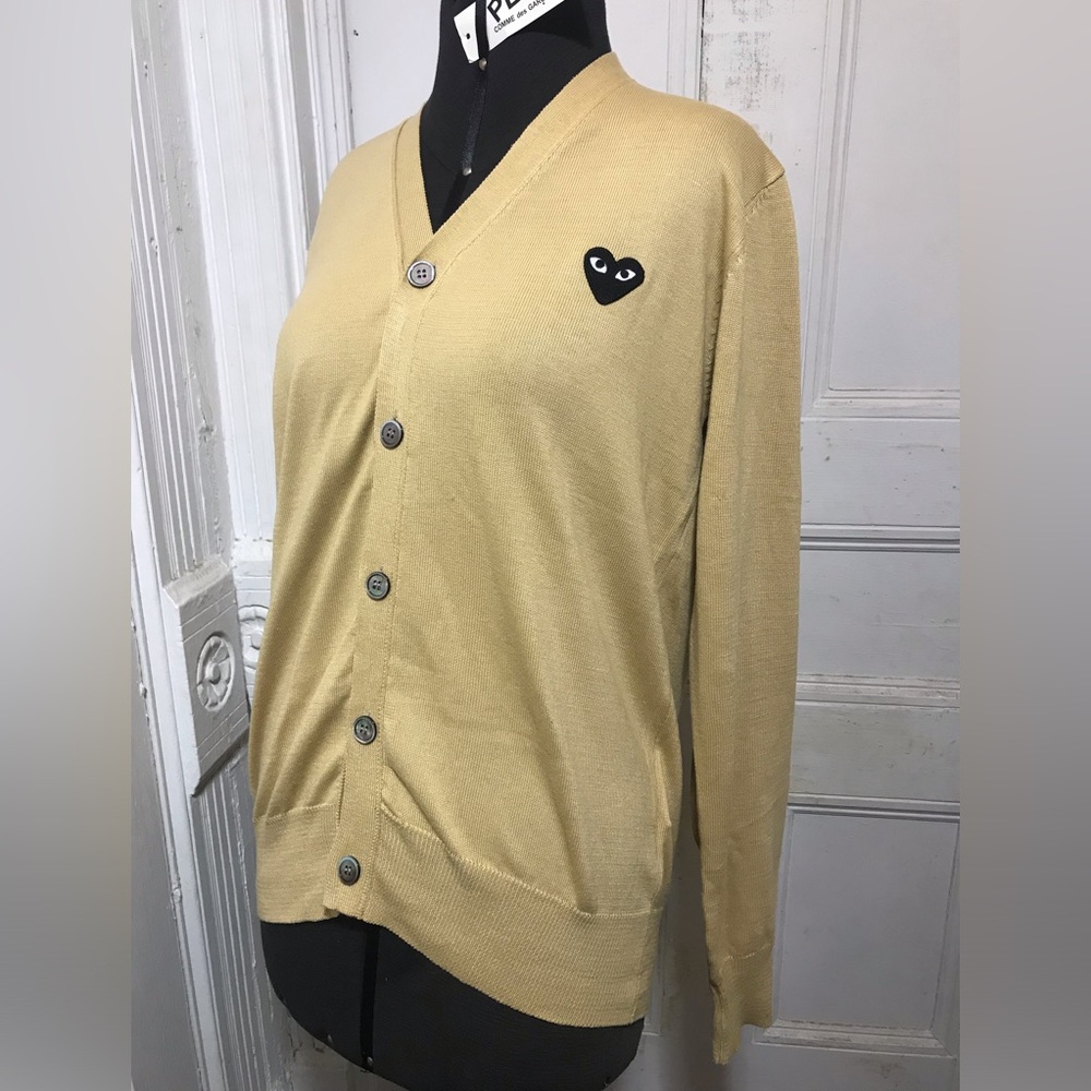 Comme des Garçons Play V-Neck Cardigan